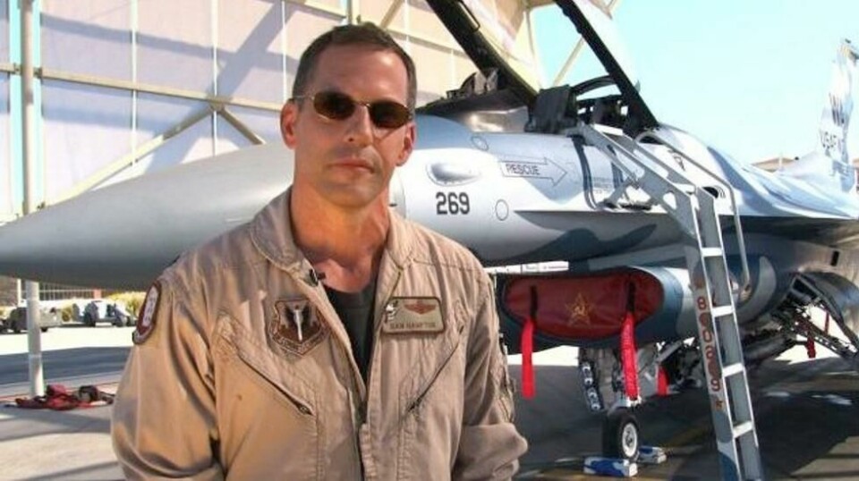 Dan Hampton tilbrakte over 20 år i det amerikanske luftforsvaret, og har 151 luftoppdrag under beltet.