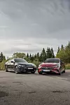 Du trår uansett ikke feil om du går for en Mercedes-Benz CLA 350 4Matic eller BMW i4 M60.