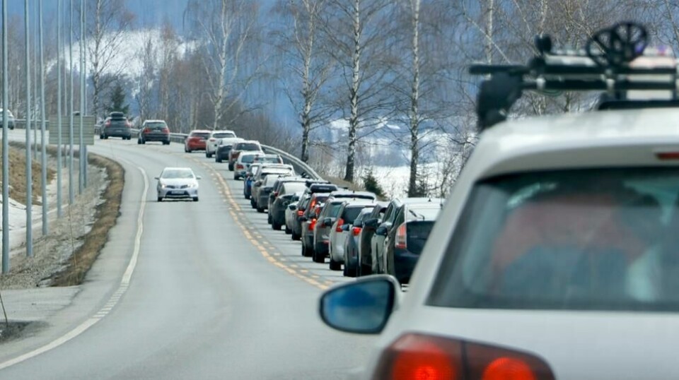 Søndag 1. påskedag er det mange som skal hjem fra påskefjellet, mens noen utsetter hjemturen til 2. påskedag. Illustrasjonsfoto: Paul Kleiven / NTB