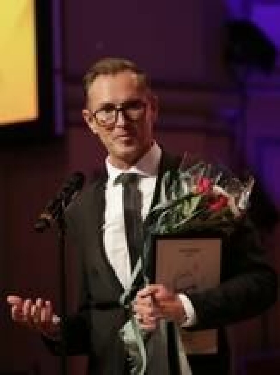 Halvor Bakke vant prisen Årets influencer interiør under VIXEN Awards i 2019. Halvor Bakke vant prisen Årets influencer interiør under VIXEN Awards i 2019. Foto: Vidar Ruud / NTB