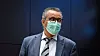WHO-sjef Tedros Adhanom Ghebreyesus under en pressekonferanse rett før jul. Foto: Fabrice Coffrin / AFP/NTB