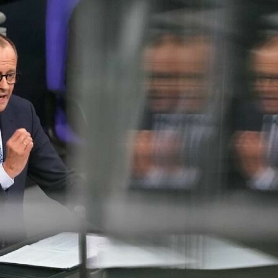 Den tyske opposisjonslederen Friedrich Merz står fast på at det er riktig å stramme inn den tyske innvandringspolitikken. Den tyske opposisjonslederen Friedrich Merz står fast på at det er riktig å stramme inn den tyske innvandringspolitikken. Foto: Markus Schreiber / AP / NTB