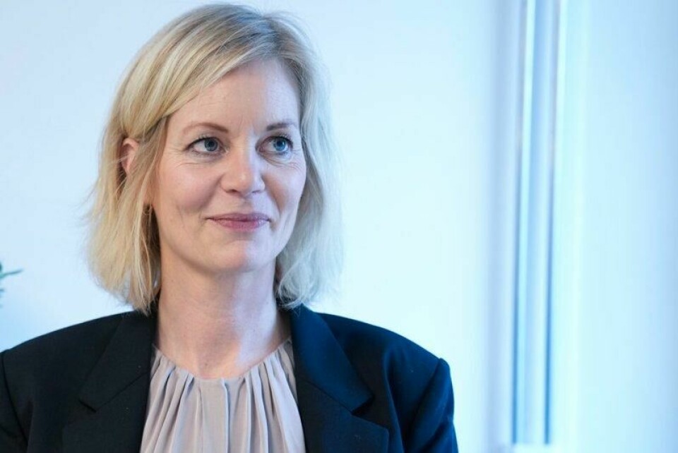 Forsknings- og høyere utdanningsminister Sigrun Aasland (Ap) var i møte med ledere av norske forskningsinstitusjoner torsdag.