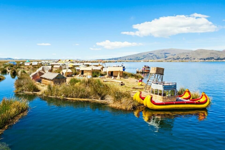 Titicaca-øyene, Peru. Titicaca-øyene, Peru. Foto: Shutterstock / NTB scanpix