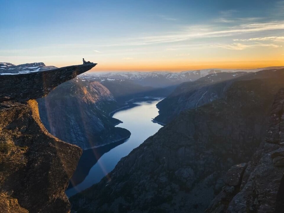 Trolltunga. Trolltunga. Foto: Trolltunga Active