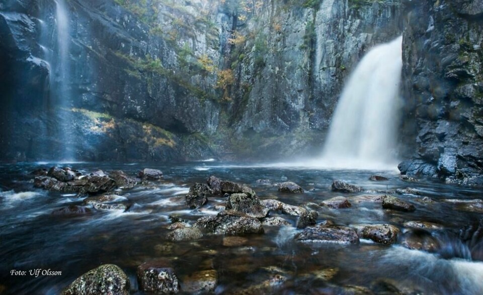 Trollfoss i Lardal Trollfoss i Lardal Foto: Ulf Olsson / www.vestfoldguide.no