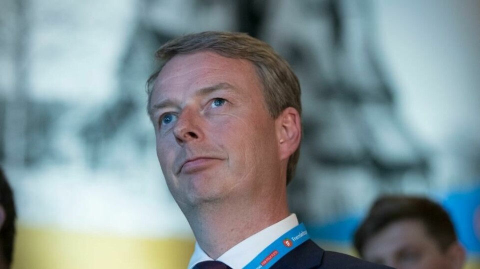 Olje- og energiminister Terje Søviknes (Frp).
