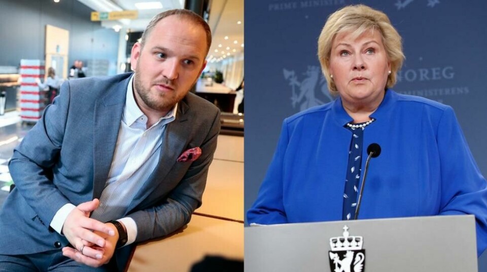 Samferdselsminister Jon Georg Dale (Frp) og statsminister Erna Solberg (H) har mange spørsmål fra opposisjonen å besvare om den nye bompengeavtalen.