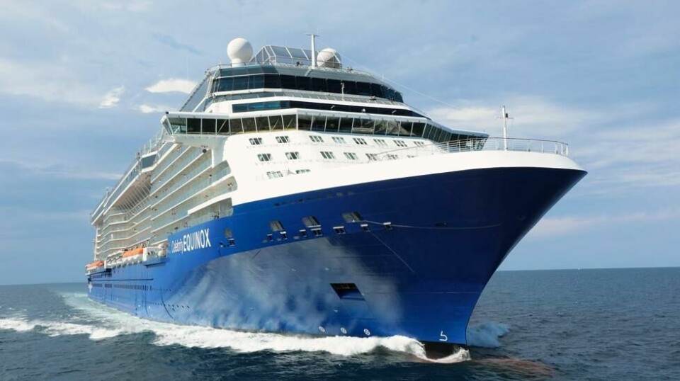 Cruise-skipet Celebrity Equinox i Solstice-klassen ble bygget ved Meyer Werft i Tyskland.