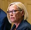 MELDEPLIKT TIL EU: Senterpartiets parlamentariske leder Marit Arnstad frykter at forslaget kan bli en døråpner for ytterligere privatisering. Foto: Axel Nilsson Raftsjø / NTB scanpix