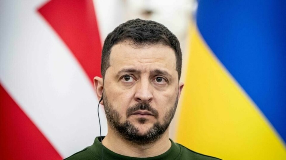 Det er ikke kjent når Zelenskyj ankommer landet.