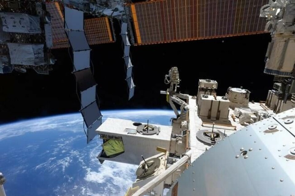 Utsikt fra den internasjonale romstasjonen 3. juni 2017. Foto: Astronaut Jack Fischer/Nasa. Utsikt fra den internasjonale romstasjonen 3. juni 2017. Foto: Astronaut Jack Fischer/Nasa.