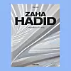 Forsiden av kunstboken Zaha Hadid fra forlaget Taschen mot lys blå bakgrunn.