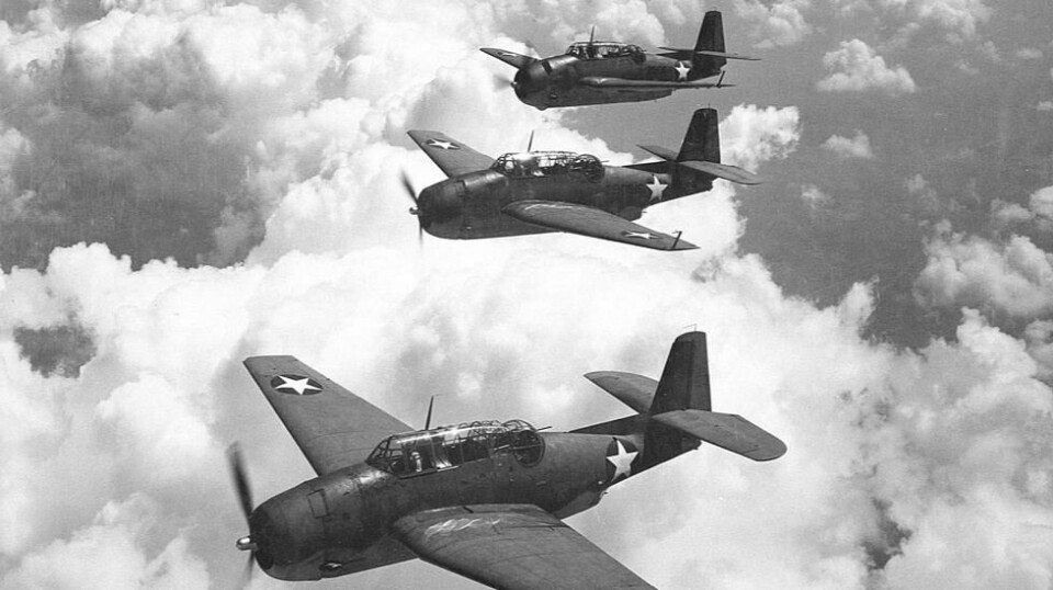 Fem av den amerikanske marinens TBM Avenger torpedo bombefly av denne typen forsvant sporløst under en militærøvelse i desember 1945.