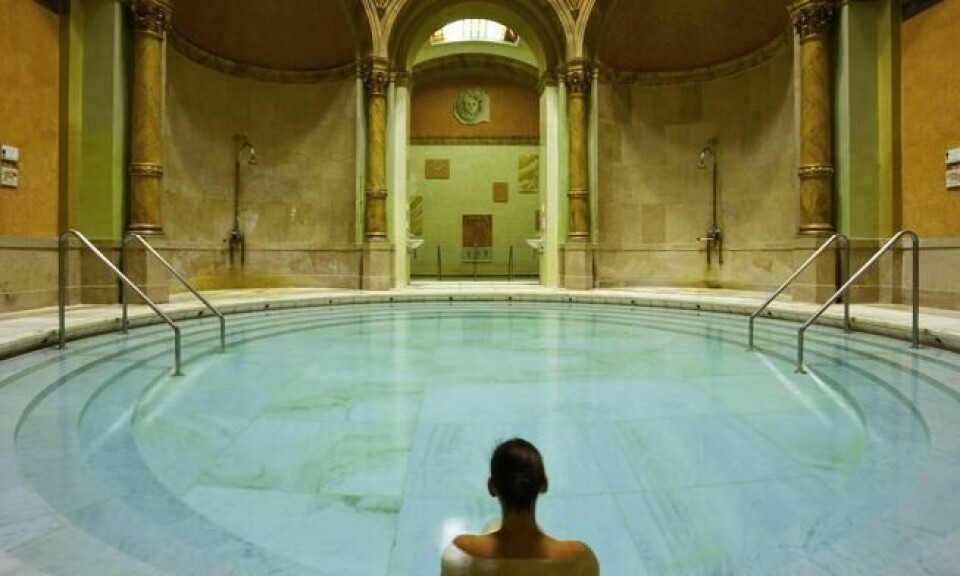 Friedrichsbad Roman-Irish Baths i Baden-Baden, Tyskland. Friedrichsbad Roman-Irish Baths i Baden-Baden, Tyskland.