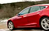 Tesla-sjef Elon Musk sa tidligere denne uken at tiden nå er inne for å bestille dersom man er interessert i å kjøpe Model S (bildet) eller Model X. Illustrasjon av en rød Tesla model S.