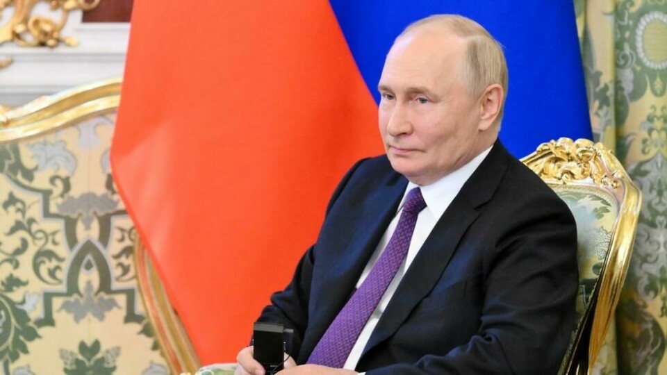 Russlands president Vladimir Putin. Russlands president Vladimir Putin. Foto: Grigory Sysoyev / Sputnik / AP / NTB