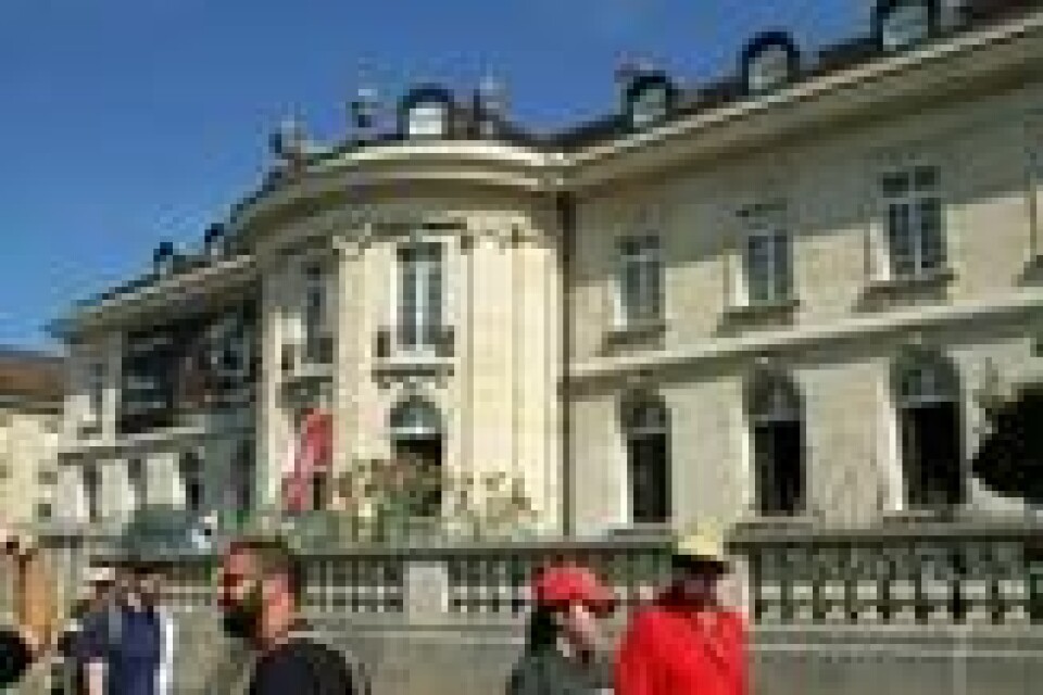 GOURMET-HUSET: Langs strandpromenaden i Vevey ligger denne interessante kunnskapsbanken for mat og drikke gjennom tidene og rundt i verden - Alimentarium. GOURMET-HUSET: Langs strandpromenaden i Vevey ligger denne interessante kunnskapsbanken for mat og drikke gjennom tidene og rundt i verden - Alimentarium. Foto: Thomas Vermes / ABC Nyheter