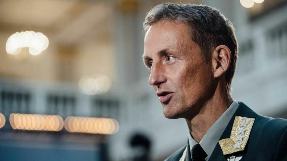 Forsvarssjef Eirik Kristoffersen mener Putin fremstår opplagt stormannsgal etter invasjonen av Ukraina. Foto: Jil Yngland / NTB