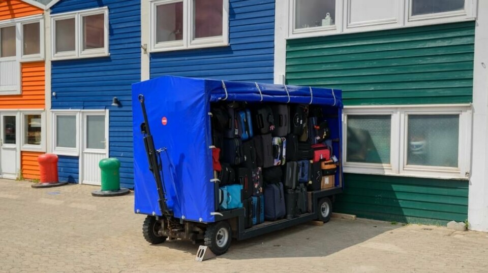 Blant kofferter og annet en familie hadde kjøpt på auksjon kom det en vond lukt. Illustrasjonsbilde.