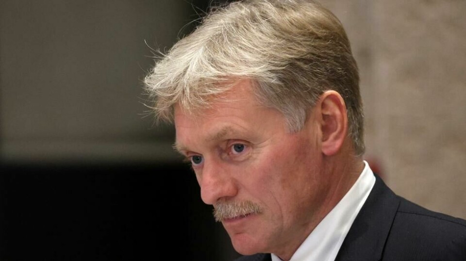 Kreml-talsmann Dmitrij Peskov.