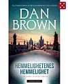 Bokomslag til Dan Browns thriller «Hemmelighetenes hemmelighet» med bysilhuett i skumring.