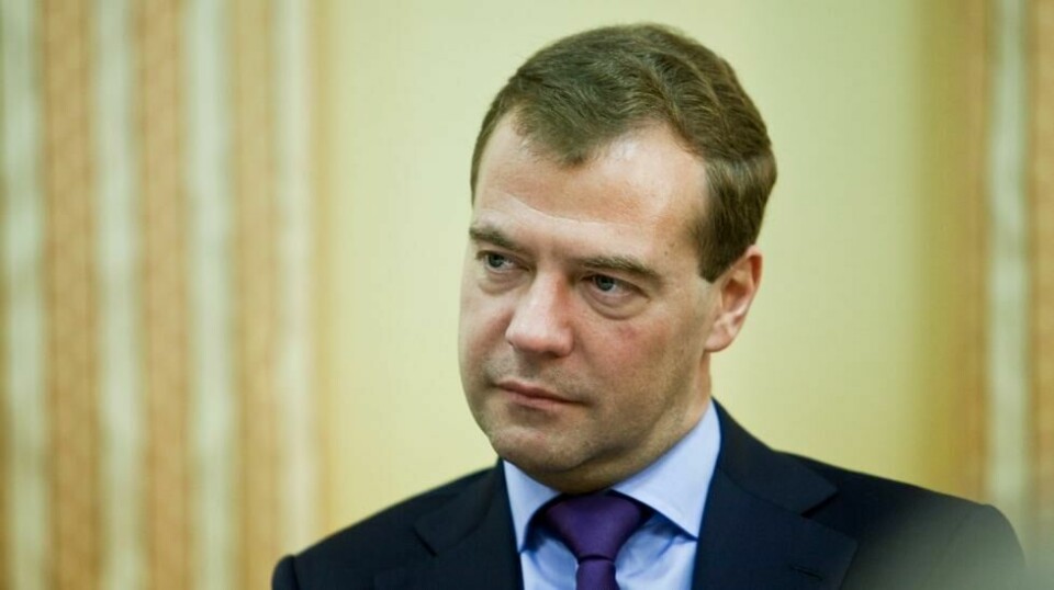 Russlands tidligere president Dmitrij Medvedev ønsker å gjeninnføre dødsstraff i landet. Foto: Sara Johannessen / NTB scanpix