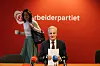 Statsminister Jonas Gahr Støre (Ap) sier arbeids- og inkluderingsminister Tonje Brenna (Ap) jobber godt sammen. Foto: Ole Berg-Rusten / NTB