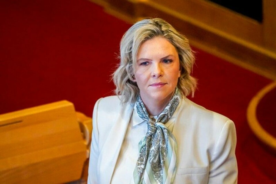 Frp-leder Sylvi Listhaug er veldig kritisk til USAs presidents uttalelser om Ukrainas president Volodymyr Zelenskyj. Frp-leder Sylvi Listhaug er veldig kritisk til USAs presidents uttalelser om Ukrainas president Volodymyr Zelenskyj. Foto: Ole Berg-Rusten / NTB