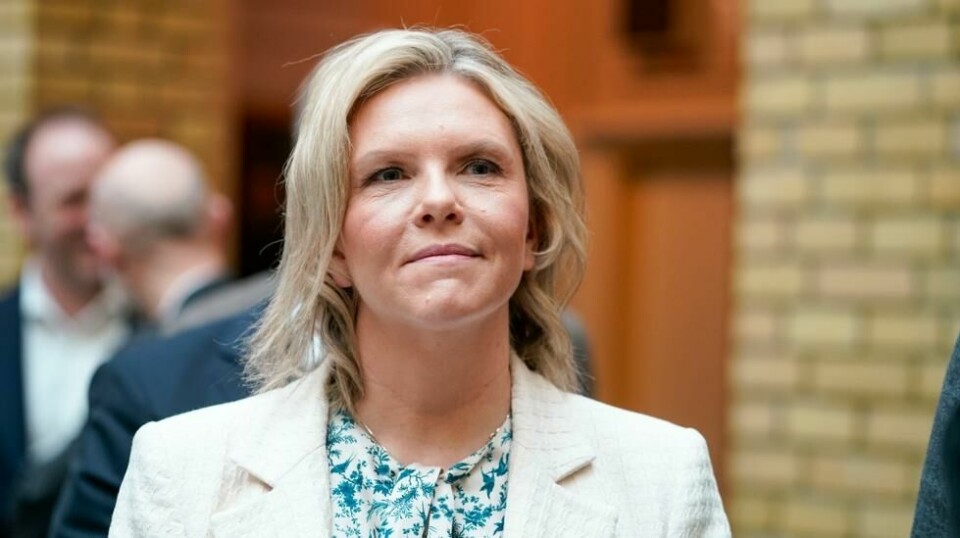 Sylvi Listhaug (Frp) mener økt satsing på breddeidrett kan redusere kriminalitet og styrke integreringen blant innvandrerungdom. Foto: Terje Pedersen / NTB