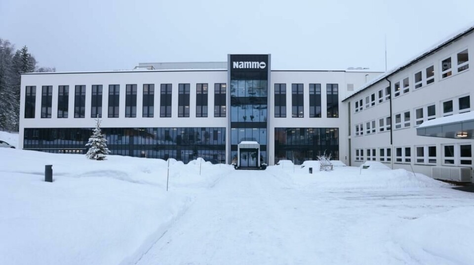 Adminstrasjonsbygget hos Nammo på Raufoss.