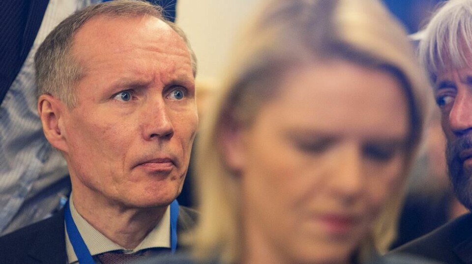 UDI-direktør Frode Forfang (t.v) og innvandrings- og integreringsminister Sylvi Listhaug står overfor et dilemma. Det bekrefter Forgang i virksomhetsrapporten for de fire første månedene i 2016.