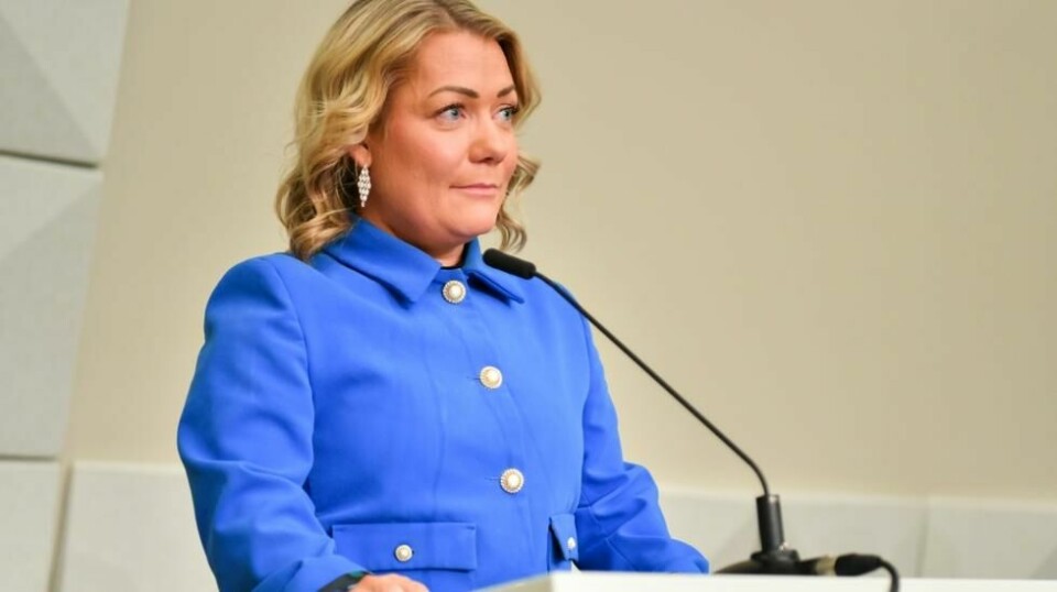 Tidligere forsknings- og utdanningsminister Sandra Borch (Sp). Foto: Rodrigo Freitas / NTB