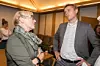 2017: Liv Signe Navarsete og Ola Borten Moe i samtale. Foto: Terje Pedersen / NTB scanpix