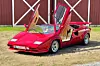 Carl August Amelns Lamborghini Countach fra 1984. Færre en 2.000 eksemplarer ble bygget av 80-tallets posterbil nummer én. Slike samlerbiler omsettes for mellom 600.000 og én million dollar USA.