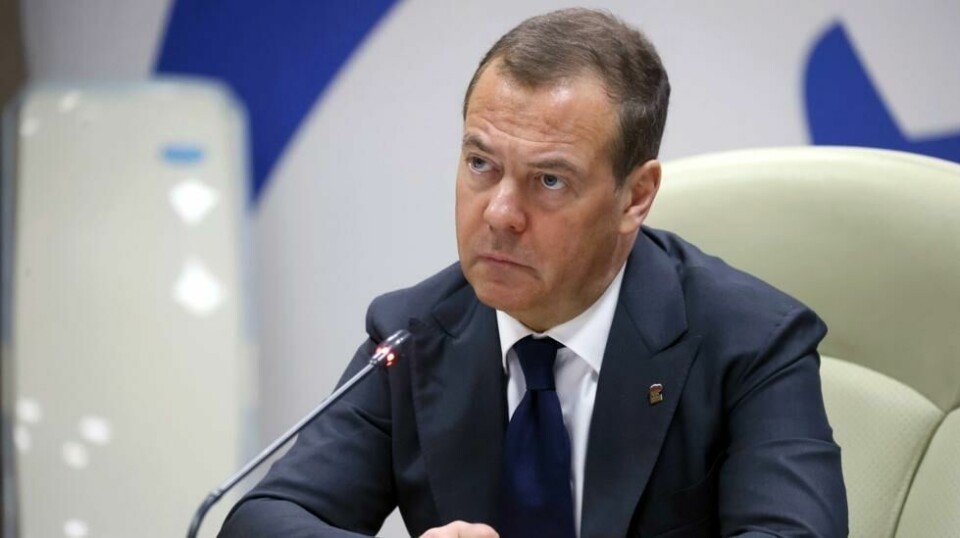 Viseformann i Russlands sikkerhetsråd Dmitrij Medvedev-