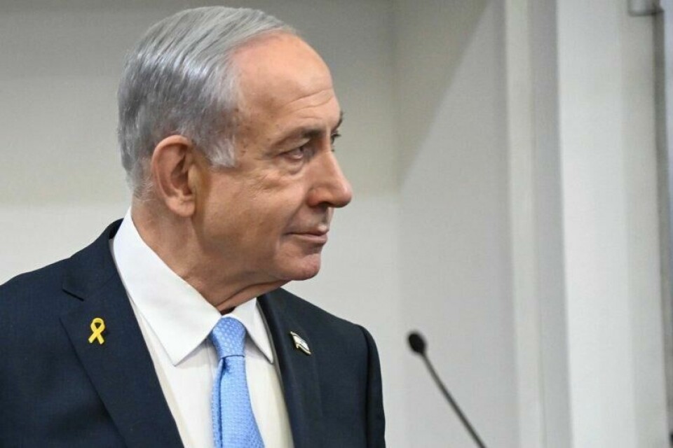 Israels statsminister Benjamin Netanyahu.