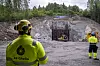 Arbeidere fra AF Ghella foran stor tunnelåpning til Oslos nye reservevannforsyning.