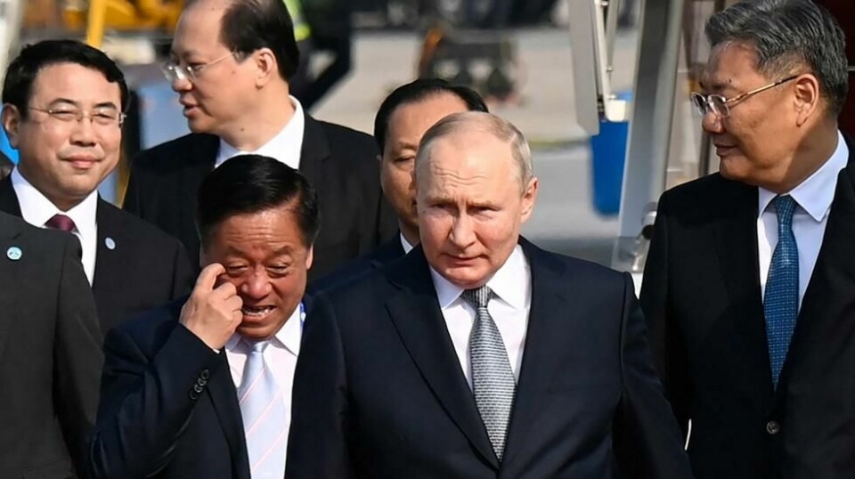 Russland president Vladimir Putin tilbringer deler av denne uken i Kina, som er vert for internasjonalt Belte-vei-forum.