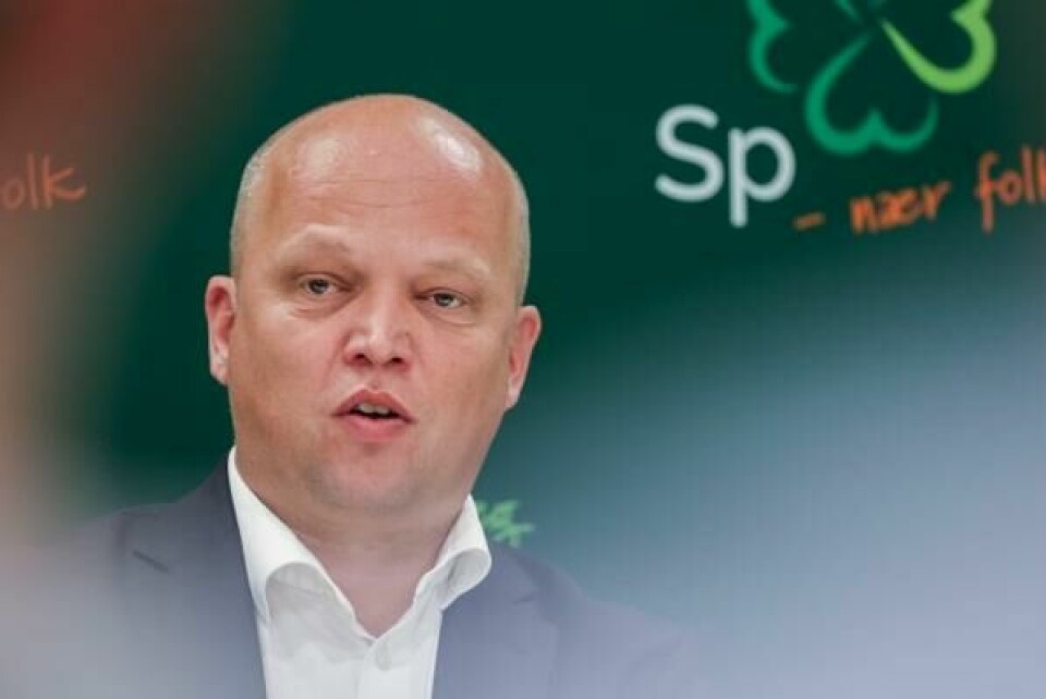 Partileder Trygve Slagsvold Vedum.