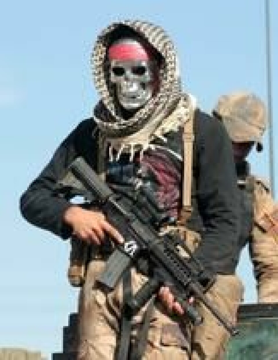 Maskert irakisk spesialsoldat poserer i byen Bartalla øst for Mosul, 18. januar i år. Maskert irakisk spesialsoldat poserer i byen Bartalla øst for Mosul, 18. januar i år. Foto: Ahmad Al-rubaye / AFP