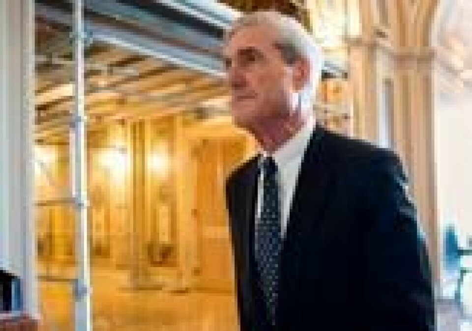 Spesialetterforsker Robert Mueller leder Russlands-etterforskningen. Scanpix/AP. Spesialetterforsker Robert Mueller leder Russlands-etterforskningen. Scanpix/AP.
