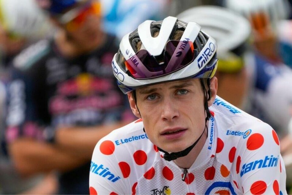 Jonas Vingegaard fikk hjernerystelse.