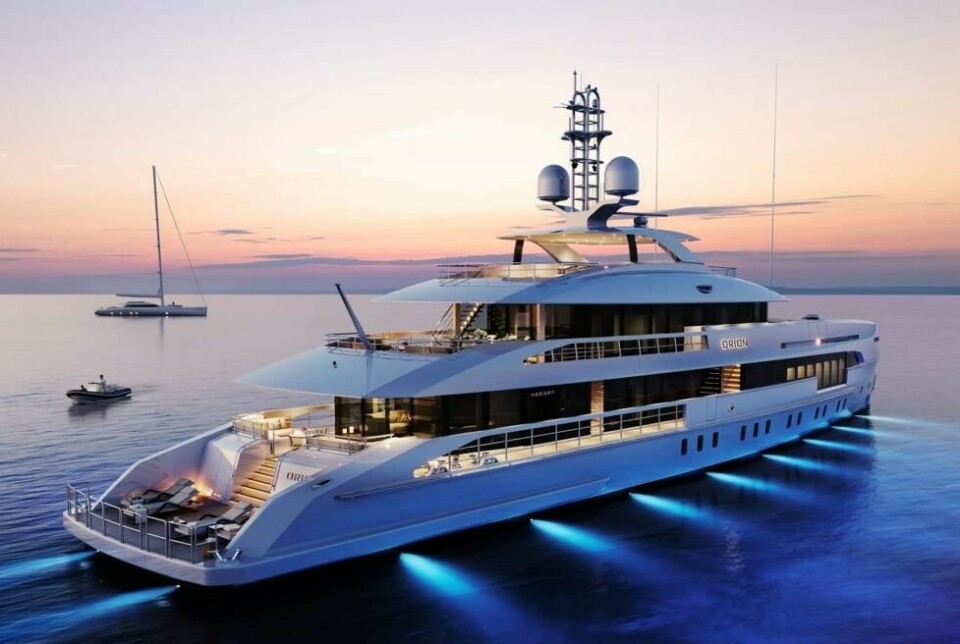Heesen Yachts satser på at kundene ønsker å få mest mulig kvalitetstid om bord, og bygger Orion slik at ventetiden skal bli kortest mulig for den som plutselig våkner opp og må ha seg yacht. Heesen Yachts satser på at kundene ønsker å få mest mulig kvalitetstid om bord, og bygger Orion slik at ventetiden skal bli kortest mulig for den som plutselig våkner opp og må ha seg yacht. Foto: Heesen Yachts