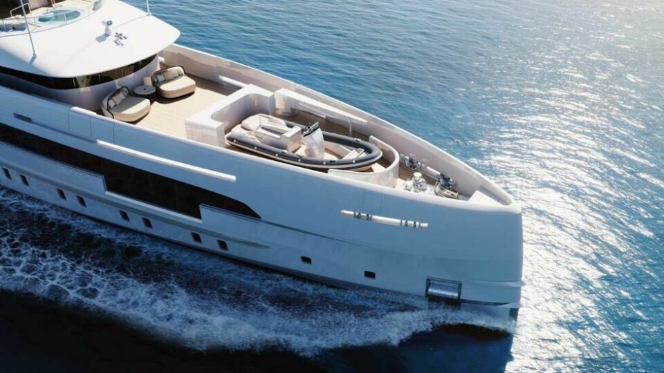 Heesen Yachts Orion er bygget i henhold til den såkalte FDHF-malen, som skal gi økt hastighet, bedre stabilitet og lavere forbruk av diesel. Heesen Yachts Orion er bygget i henhold til den såkalte FDHF-malen, som skal gi økt hastighet, bedre stabilitet og lavere forbruk av diesel. Foto: Heesen Yachts