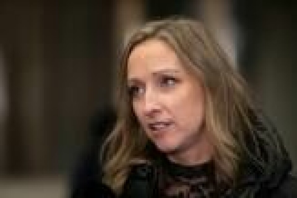Kjersti Haugland, sjeføkonom i DNB, sier man må innføre euro hvis stabil valuta er mer tyngende enn en uavhengig pengepolitikk. Kjersti Haugland, sjeføkonom i DNB, sier man må innføre euro hvis stabil valuta er mer tyngende enn en uavhengig pengepolitikk. Foto: Hanna Johre / NTB