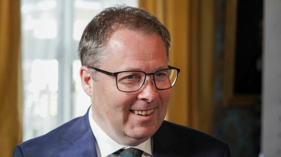 Forsvarsminister Bjørn Arild Gram (Sp) besøkte denne uka Ukraina. Foto: Ole Berg-Rusten / NTB