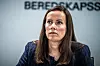 To statsråder besøker beredskapssenteret til Næringslivets sikkerhetsråd i Oslo.