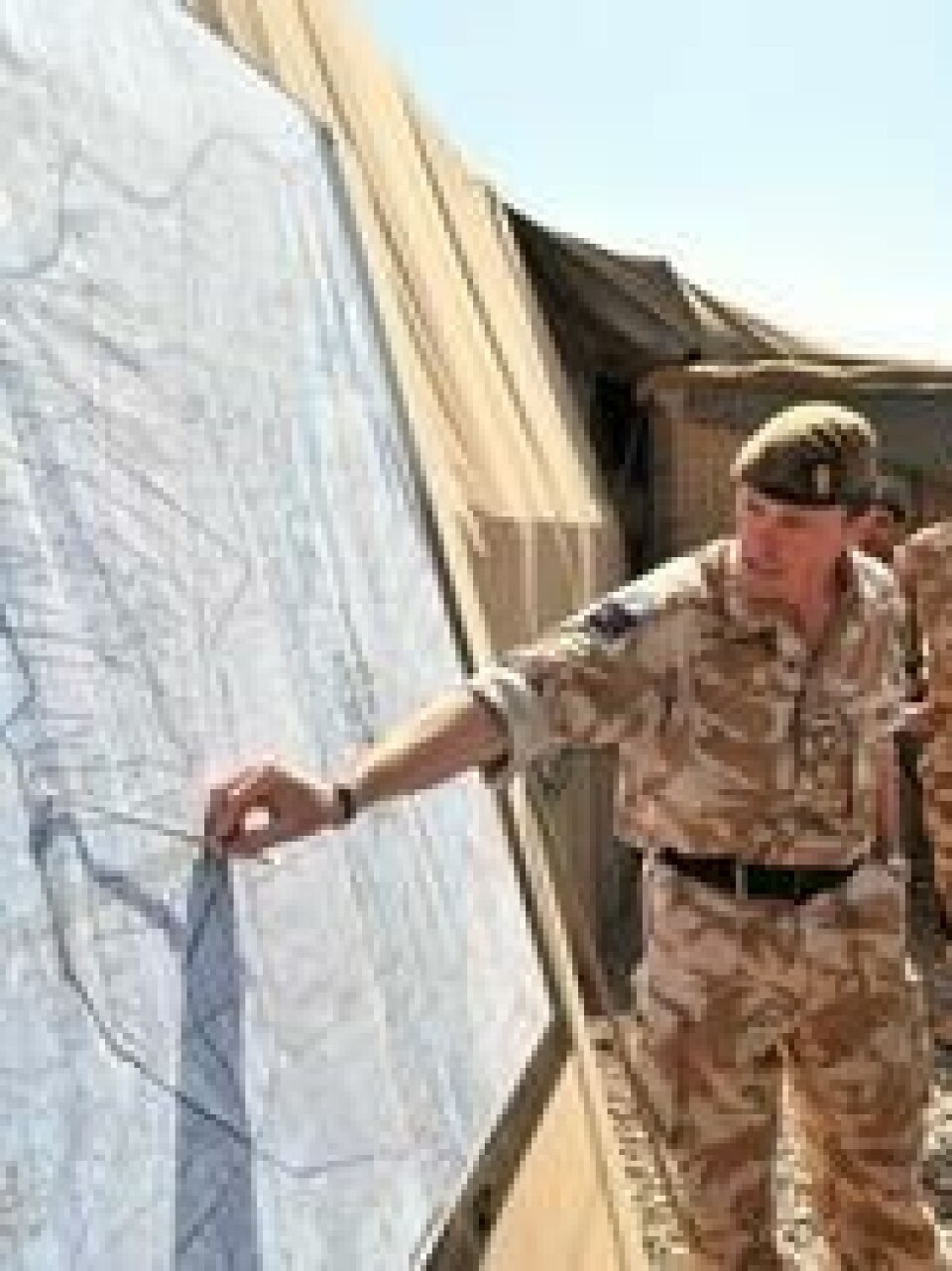 Daværende løytnant Roly Walker i Afghanistan i 2010. Foto: REUTERS/Carl de Souza/Pool Daværende løytnant Roly Walker i Afghanistan i 2010. Foto: REUTERS/Carl de Souza/Pool