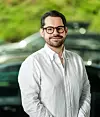 Kommunikasjonssjef Håkon Sæbø hos Audi må skuffe Q7-kundene, men kan glede RS-kundene.